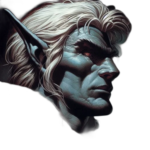 face, mask, staff, concept art transparent PNG cut-out