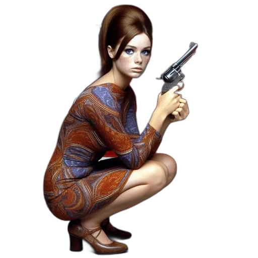 weapon, dress, concept art, comic book art transparent PNG cut-out