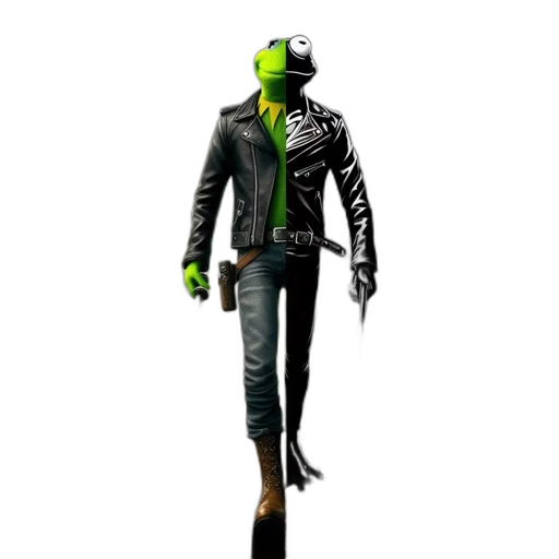 jacket, robot, staff, mask transparent PNG cut-out