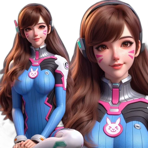 robot, concept art, 3d render, fantasy art transparent PNG cut-out