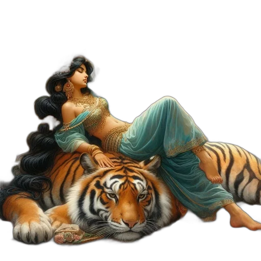 fantasy art, concept art, comic book art, photorealistic transparent PNG cut-out