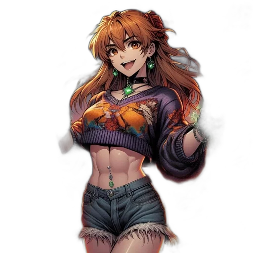 jacket, dress, staff, weapon transparent PNG cut-out