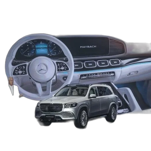car, concept art, 3d render, photorealistic transparent PNG cut-out