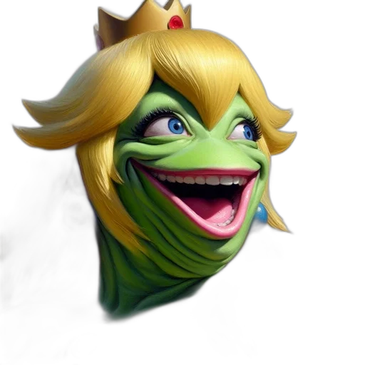 crown, mask, face, creature transparent PNG cut-out
