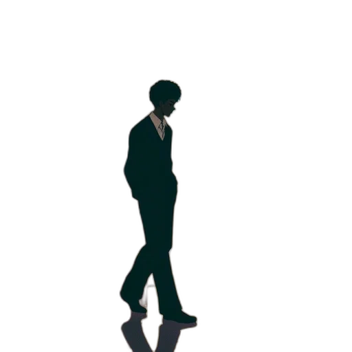 staff, jacket, robot, face transparent PNG cut-out