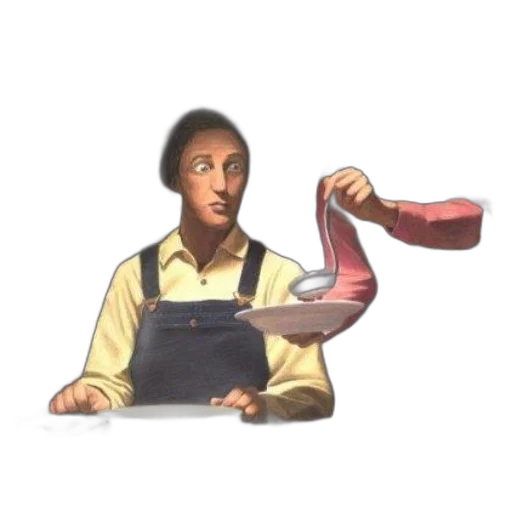 shoes, staff, food, face transparent PNG cut-out