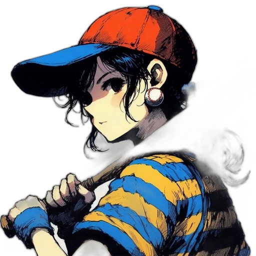 hat, face, staff, robot transparent PNG cut-out