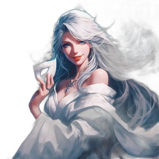 dragon, dress, face, fantasy art transparent PNG cut-out