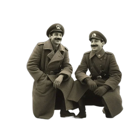 jacket, hat, staff, concept art transparent PNG cut-out