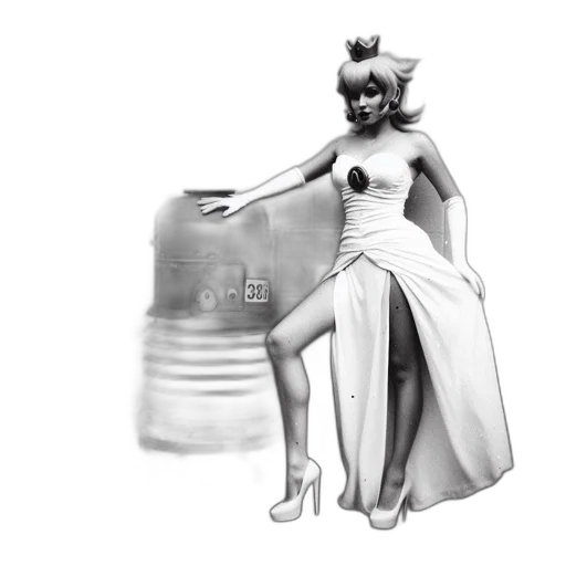 dress, concept art, fantasy art, 3d render transparent PNG cut-out