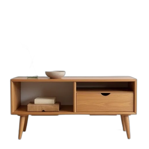 furniture, 3d render, earth tones, mid transparent PNG cut-out