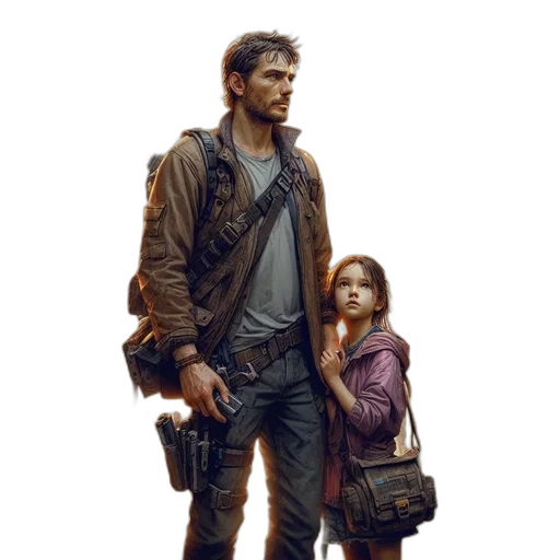 concept art, pixel art, fantasy art, comic book art transparent PNG cut-out