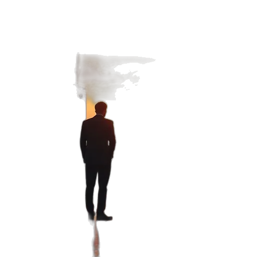 staff, jacket, robot, face transparent PNG cut-out