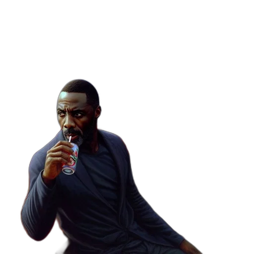 bottle, face, concept art, pixel art transparent PNG cut-out