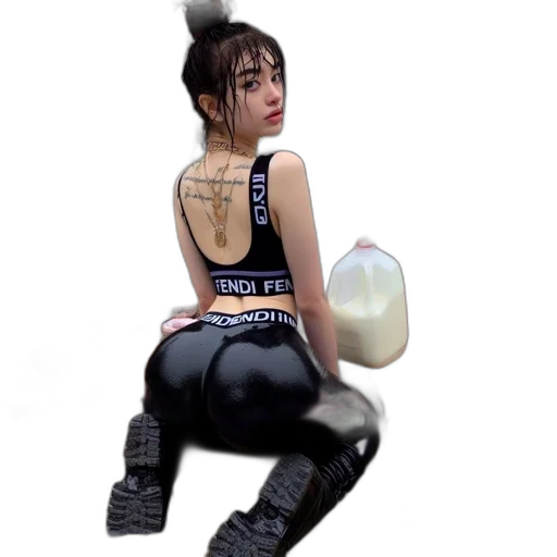 cyberpunk, concept art, photorealistic, 3d render transparent PNG cut-out