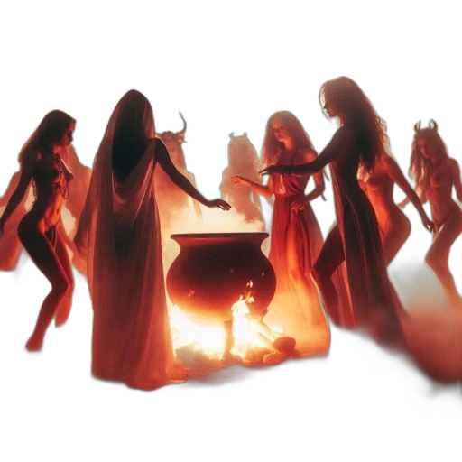 concept art, 3d render, fantasy art, fire transparent PNG cut-out