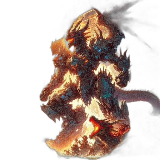 dragon, creature, mask, animal transparent PNG cut-out