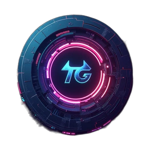 weapon, vaporwave, 3d render, concept art transparent PNG cut-out
