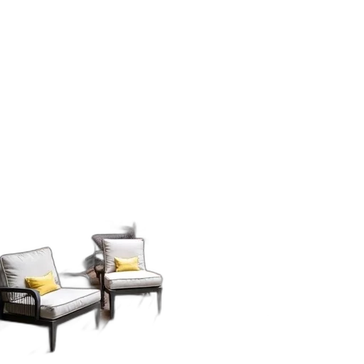 furniture, 3d render, photorealistic, concept art transparent PNG cut-out