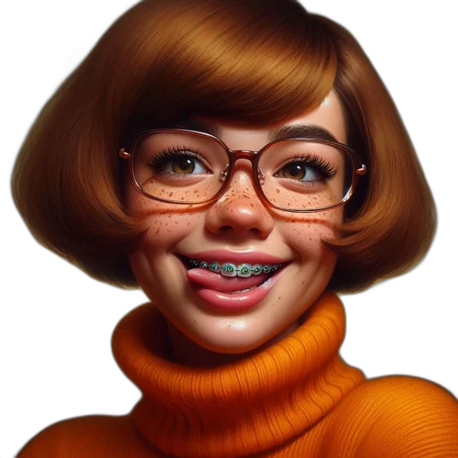 face, creature, hair, mask transparent PNG cut-out