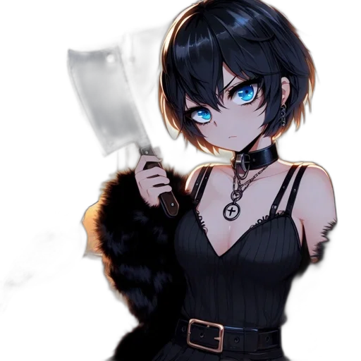 weapon, staff, dress, sword transparent PNG cut-out