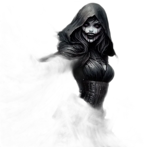 mask, face, creature, comic book art transparent PNG cut-out