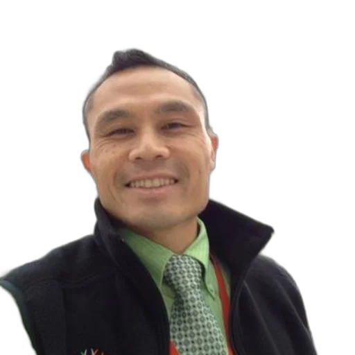 staff, jacket, face, photorealistic transparent PNG cut-out
