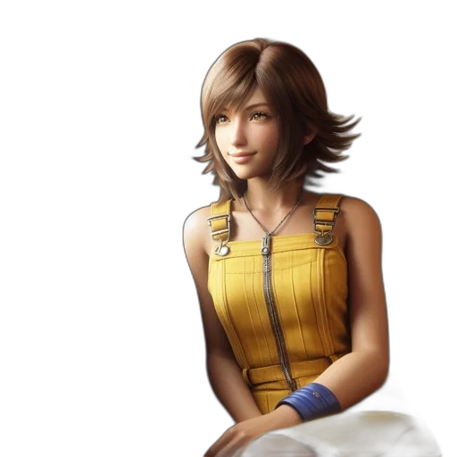 dress, hair, photorealistic, concept art transparent PNG cut-out