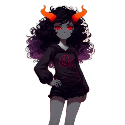 dress, creature, staff, concept art transparent PNG cut-out
