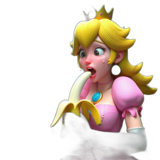 crown, dress, 3d render, concept art transparent PNG cut-out