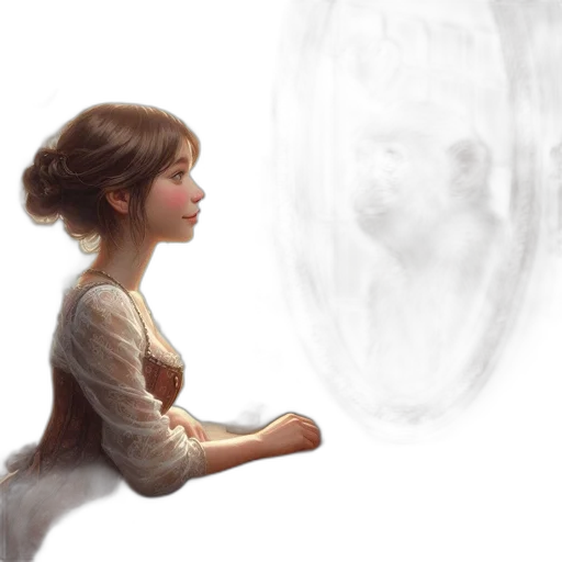 face, dress, creature, mask transparent PNG cut-out