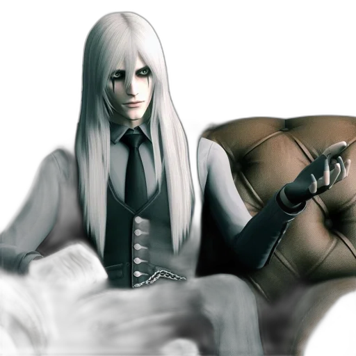 furniture, robot, creature, hair transparent PNG cut-out