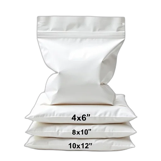 food, stack, white, ziplock transparent PNG cut-out