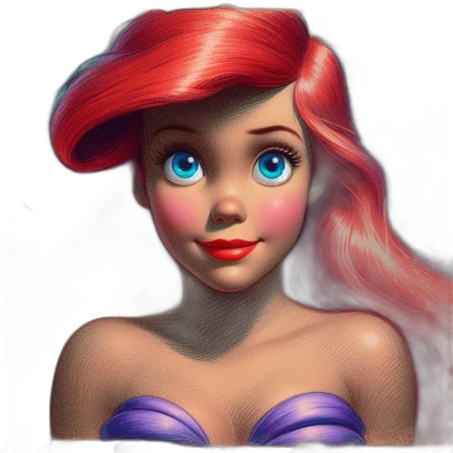 face, crown, hair, photorealistic transparent PNG cut-out