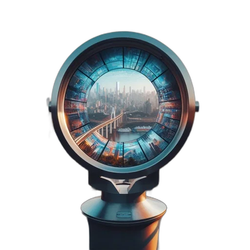 concept art, 3d render, cyberpunk, large transparent PNG cut-out