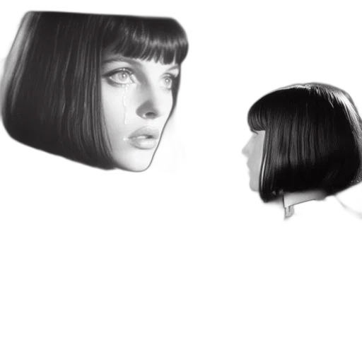 hair, face, hat, robot transparent PNG cut-out