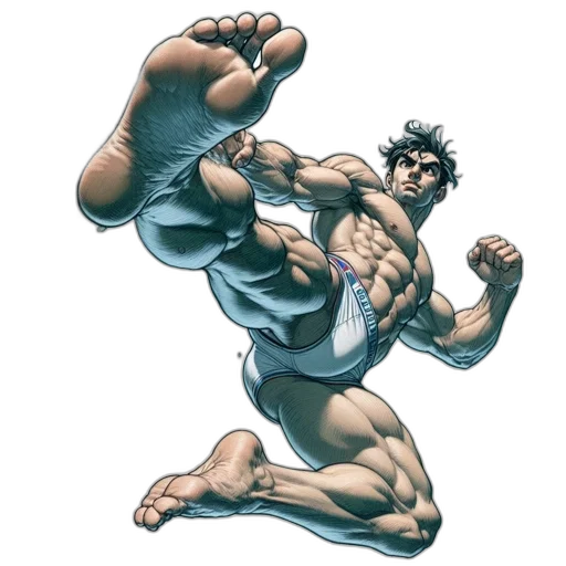 shoes, weapon, comic book art, concept art transparent PNG cut-out