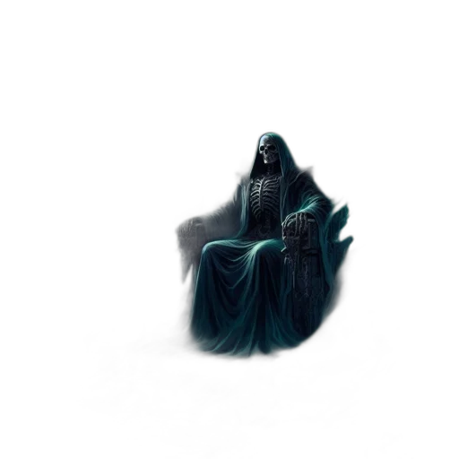 creature, hair, mask, dress transparent PNG cut-out
