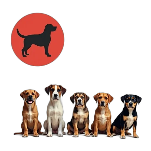 concept art, graphic, red, circle transparent PNG cut-out