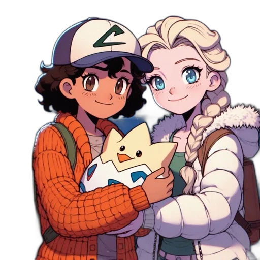 staff, pixel art, watercolor, anime transparent PNG cut-out