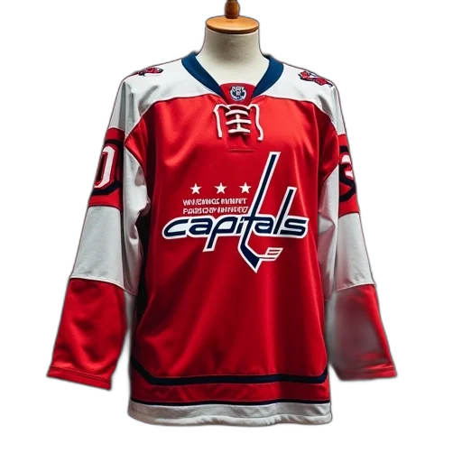 jacket, washington, capitals, jersey transparent PNG cut-out