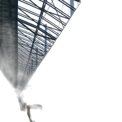 building, fog, train, station transparent PNG cut-out