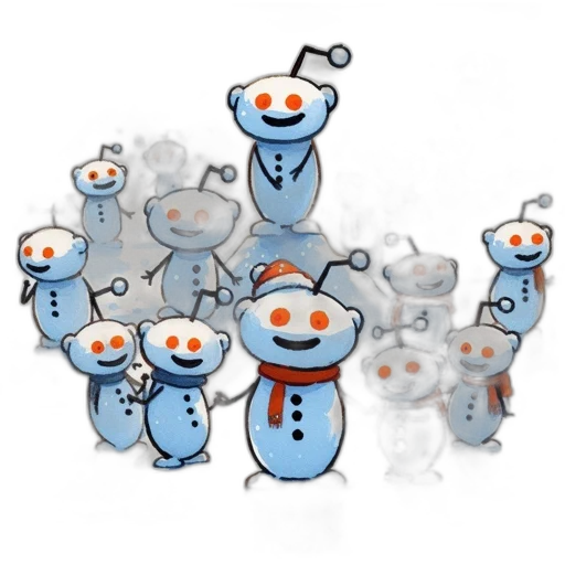 robot, staff, face, pixel art transparent PNG cut-out