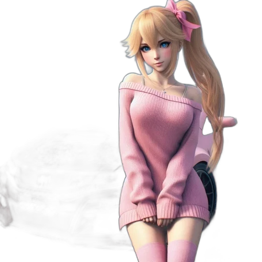 dress, staff, jacket, weapon transparent PNG cut-out