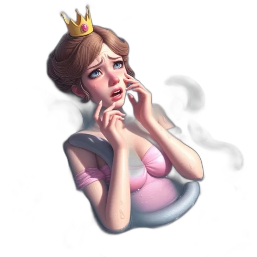 crown, dress, concept art, fantasy art transparent PNG cut-out
