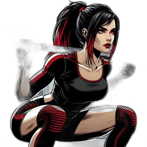 comic book art, concept art, fantasy art, pixel art transparent PNG cut-out