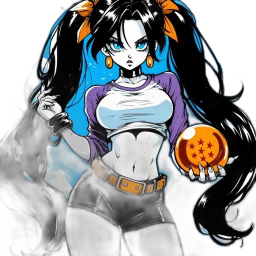 cartoon, anime, comic book art, fantasy art transparent PNG cut-out