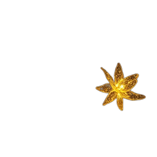 crown, jewelry, flower, staff transparent PNG cut-out