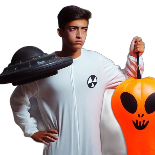 jacket, outer space, young, man transparent PNG cut-out