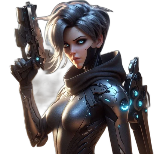 weapon, staff, robot, concept art transparent PNG cut-out